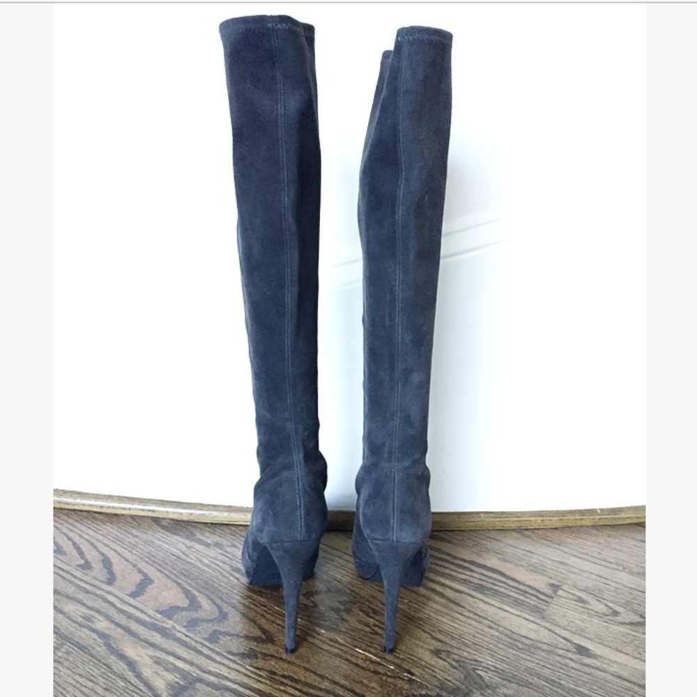 Stuart Weitzman Giveitup Platform High Heel Boots - image 5